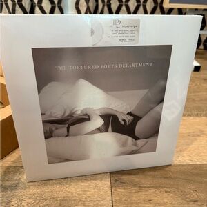 Taylor Swift TTPD Vinyl Limited Edition “The Manuscript” Ghosted White Records